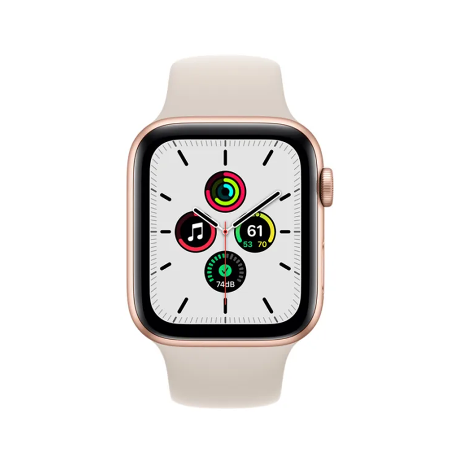 Apple Watch SE 44mm Gold with Starlight Sport Band- Фото 2