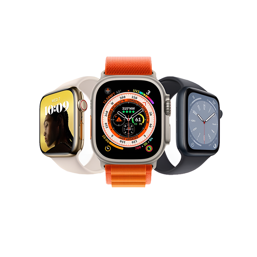 Apple Watch Ultra 49mm GPS + LTE Titanium Case with Green Alpine Loop- Фото 4