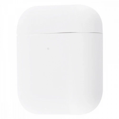 Чохол Slim Silicon Case for AirPods 2 White- Фото 1
