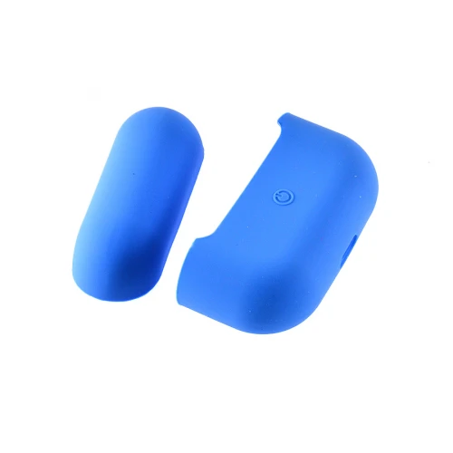 Чохол Slim Silicon Case for AirPods Pro Blue- Фото 1
