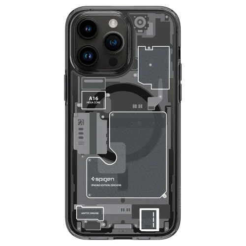 Чохол Spigen Zero One for iPhone 14 Pro Max with MagSafe Transparent- Фото 2